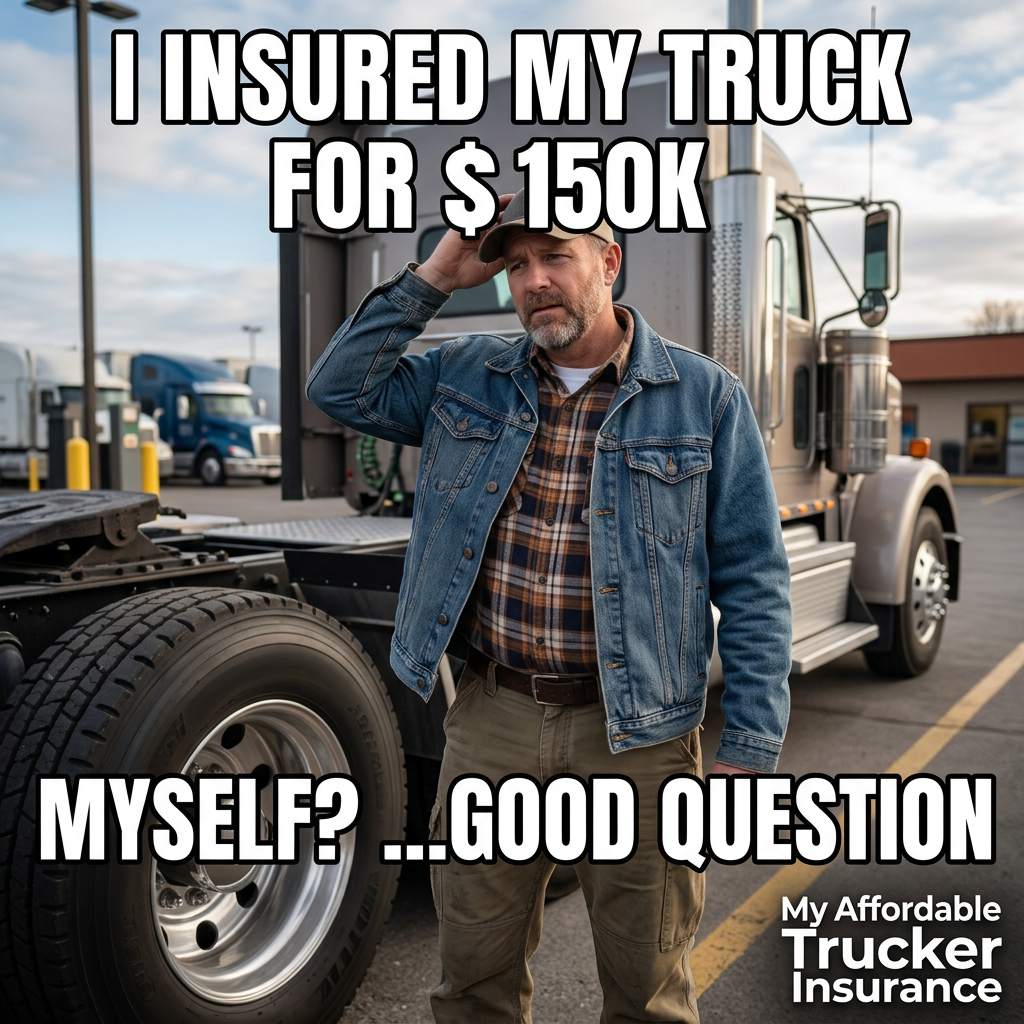 My Affordable Trucker Insurance Facebook ad