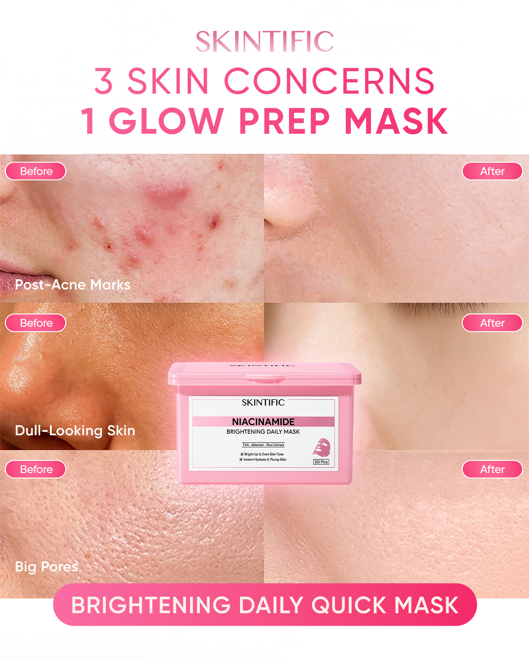 Skintific.Store Facebook ad: Your Daily Reset for Brighter Skin
