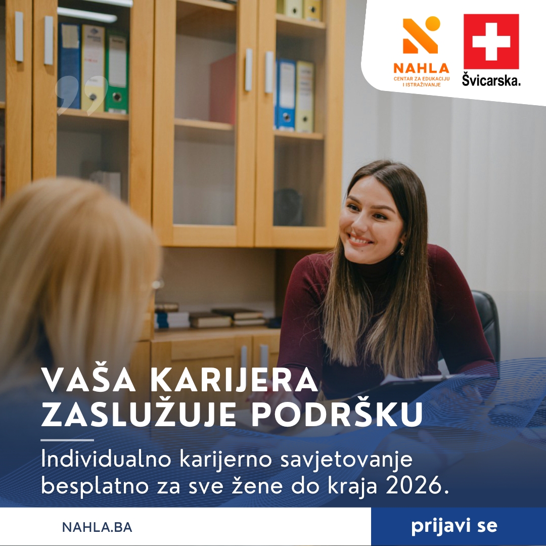 CEI NAHLA Facebook ad: Vaša karijera zaslužuje podršku: Individualno karijerno…