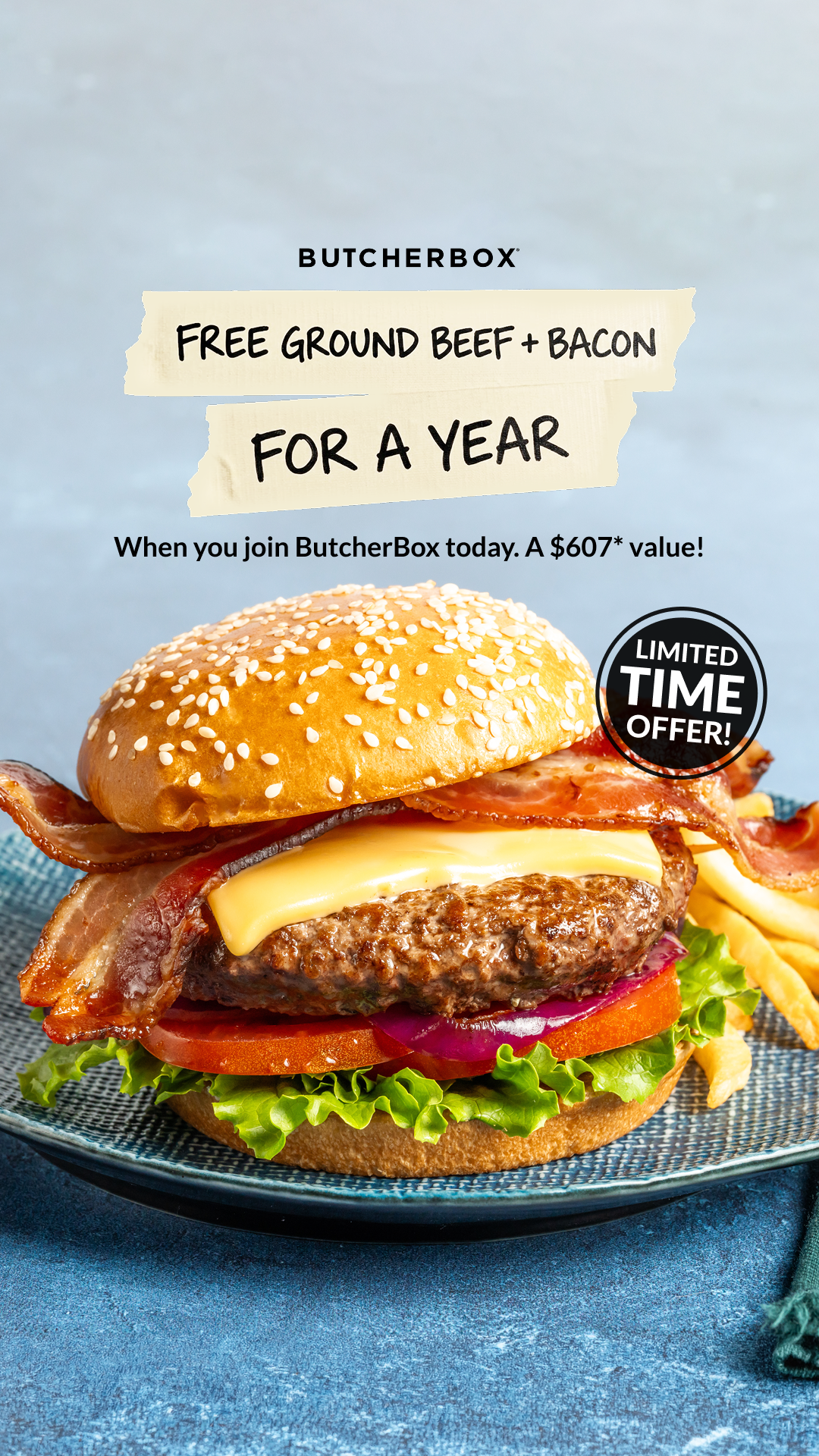 ButcherBox Facebook ad