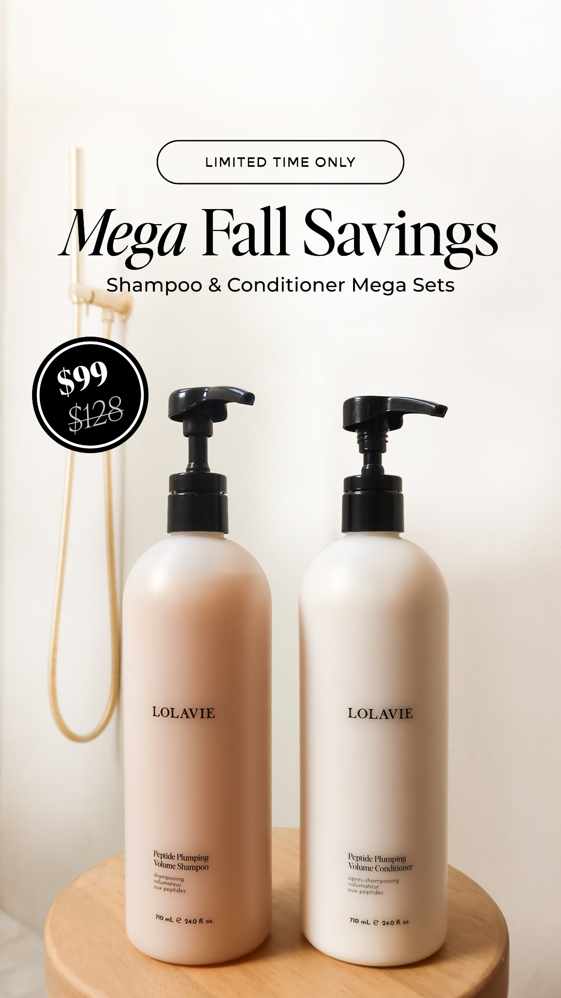 LolaVie Facebook ad: Mega FALL Savings at LolaVie