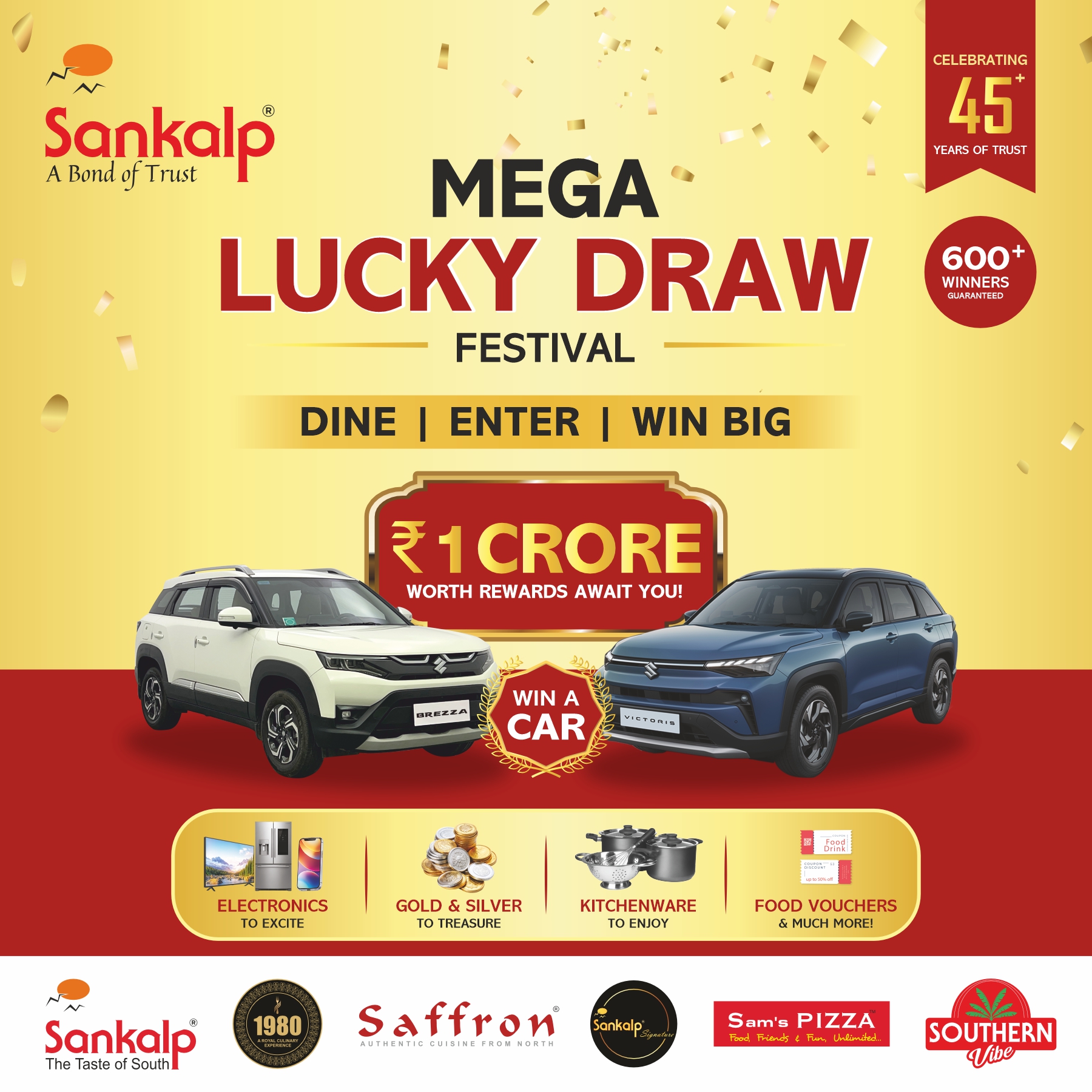 Sankalp Restaurant Facebook ad