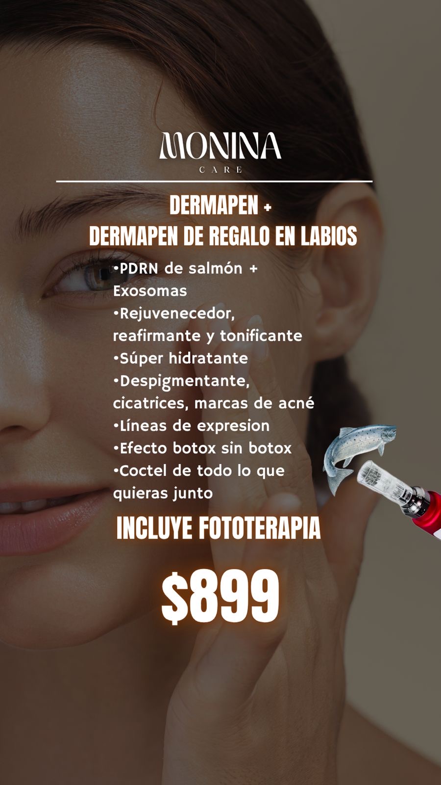 Monina Care Facebook ad from May 29, 2026