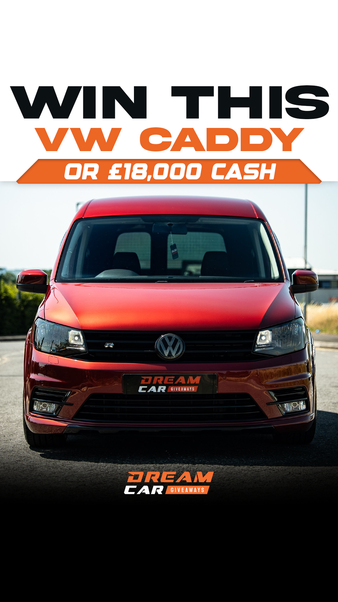 Dream Car Giveaways Facebook ad