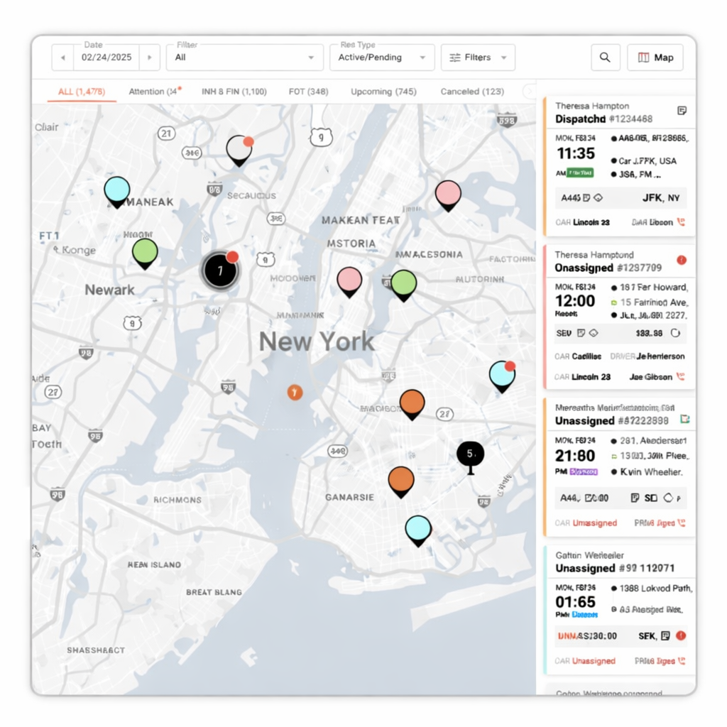 Limo Anywhere, LLC Facebook ad: See Every Trip at Glance
