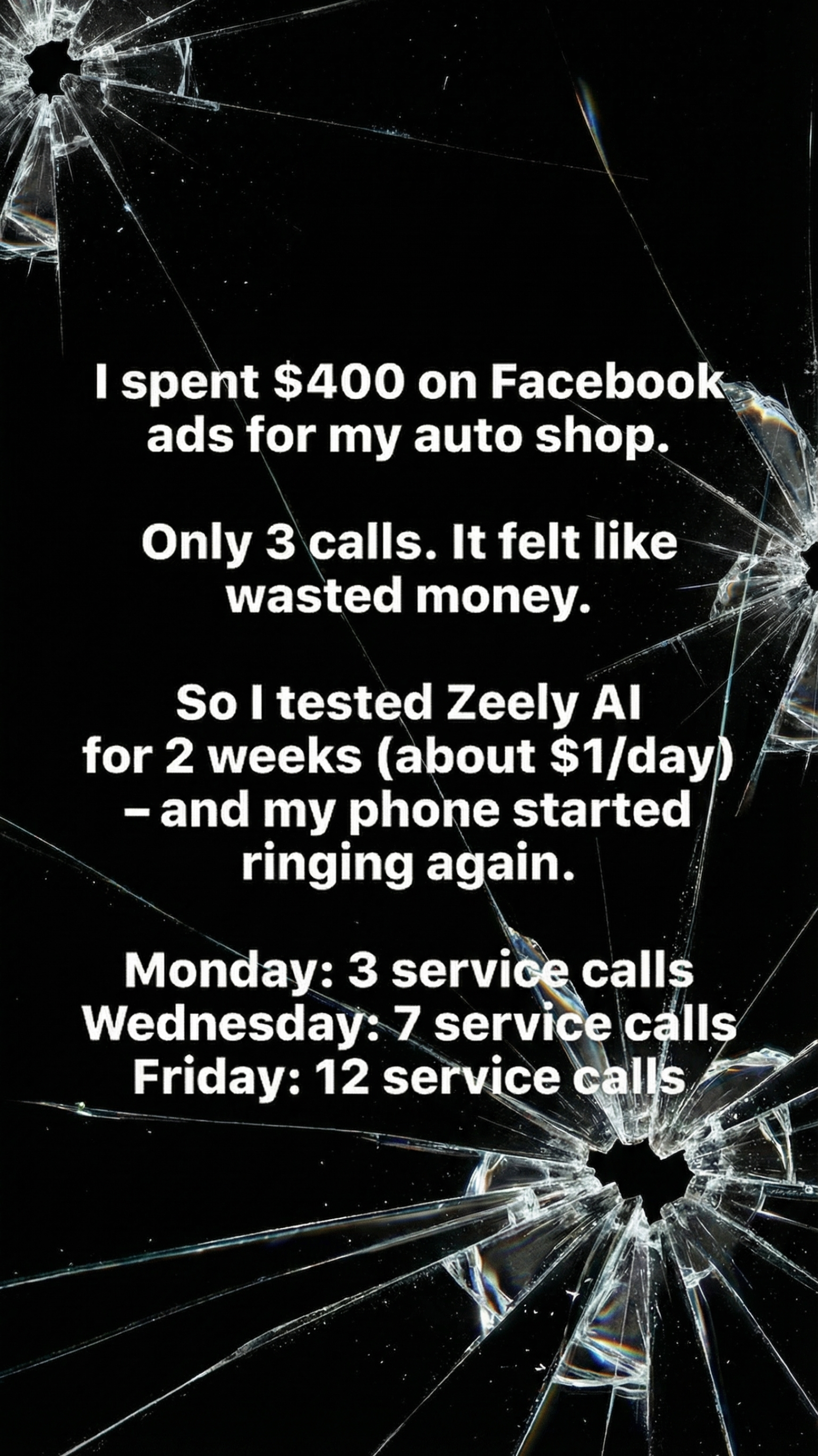 Zeely Facebook ad