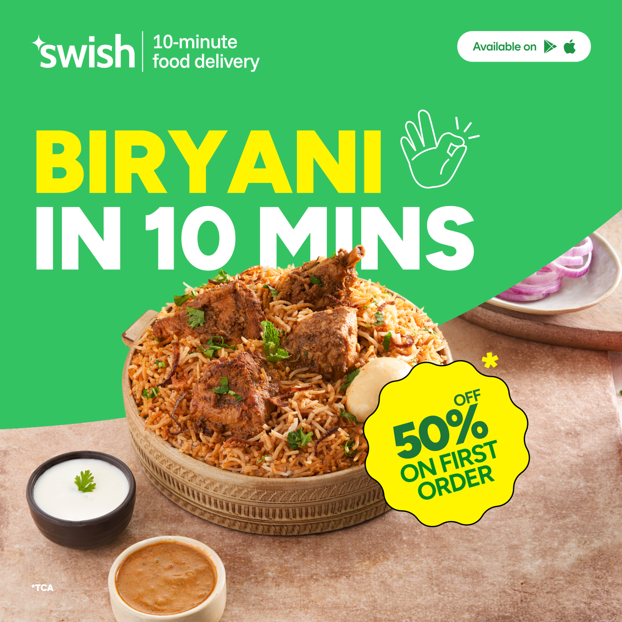 Swish Now Facebook ad