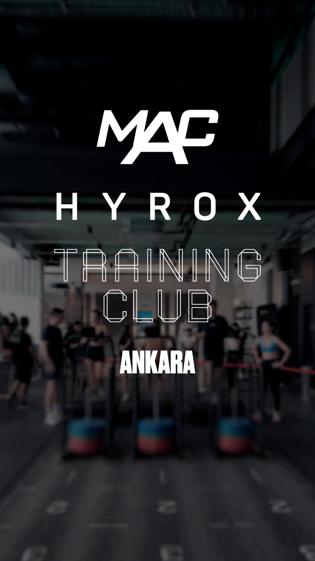 MACFit Facebook ad: Ankara’da HYROX yarışına, MAC HYROX Simülasyonu’nda…