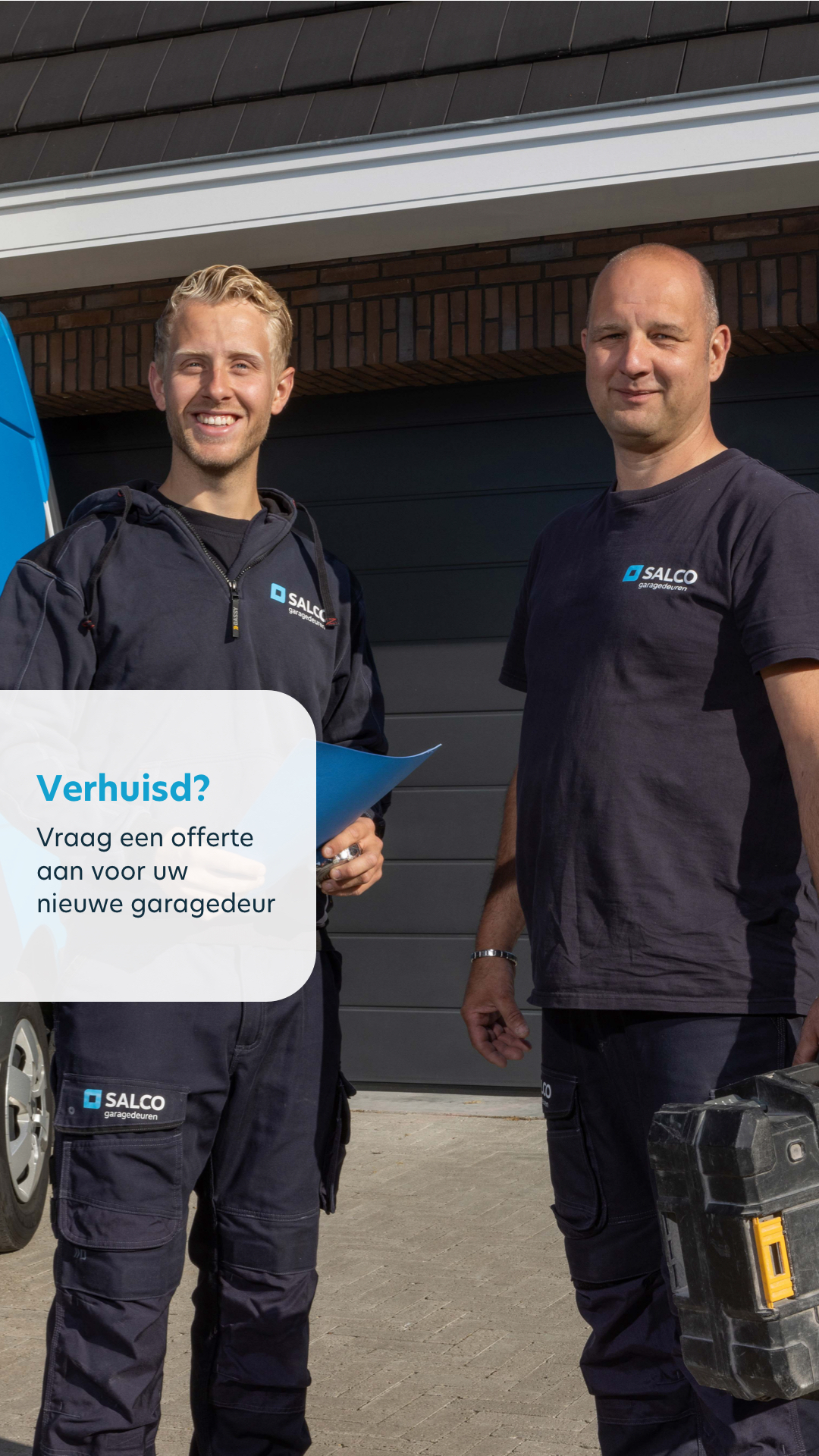 Salco Garagedeuren Facebook ad from Feb 28, 2026