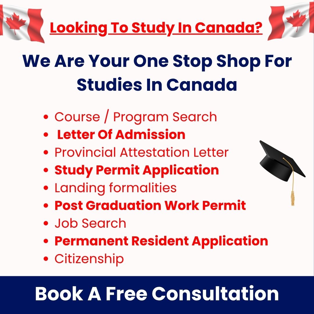 Lifetime Immigration Facebook ad: Want To Study In Canada? We Are Your Best Bet!