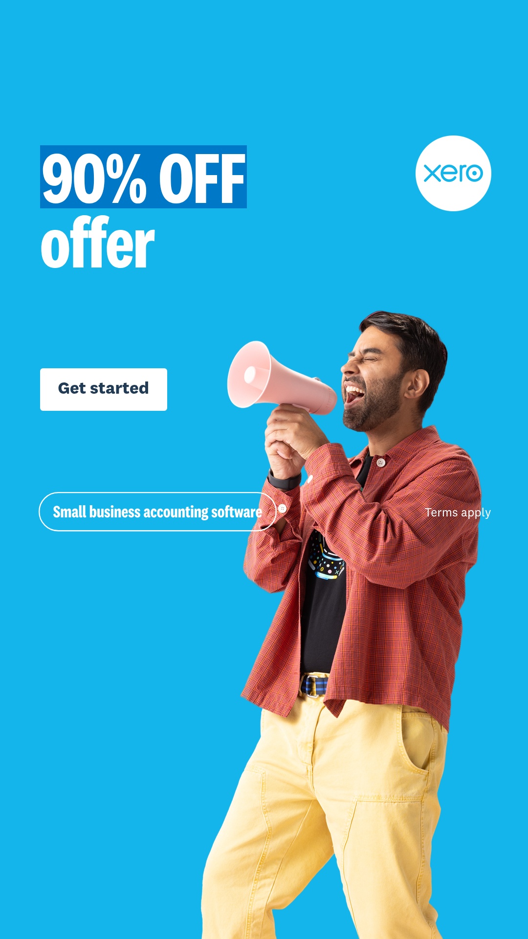 Xero Facebook ad