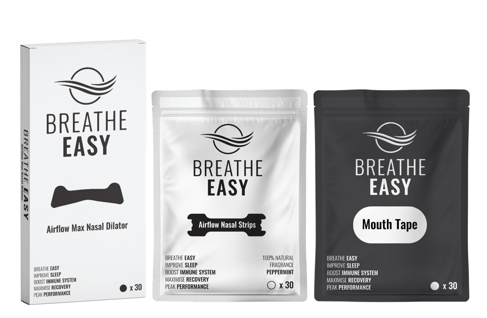 Breathe Easy Gear Facebook ad from Oct 1, 2025