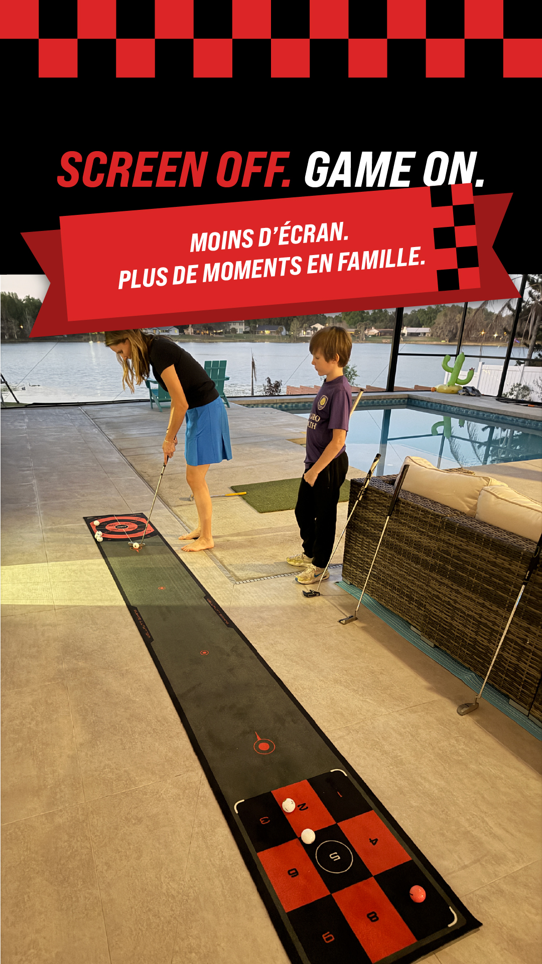 Wellputt Golf Facebook ad