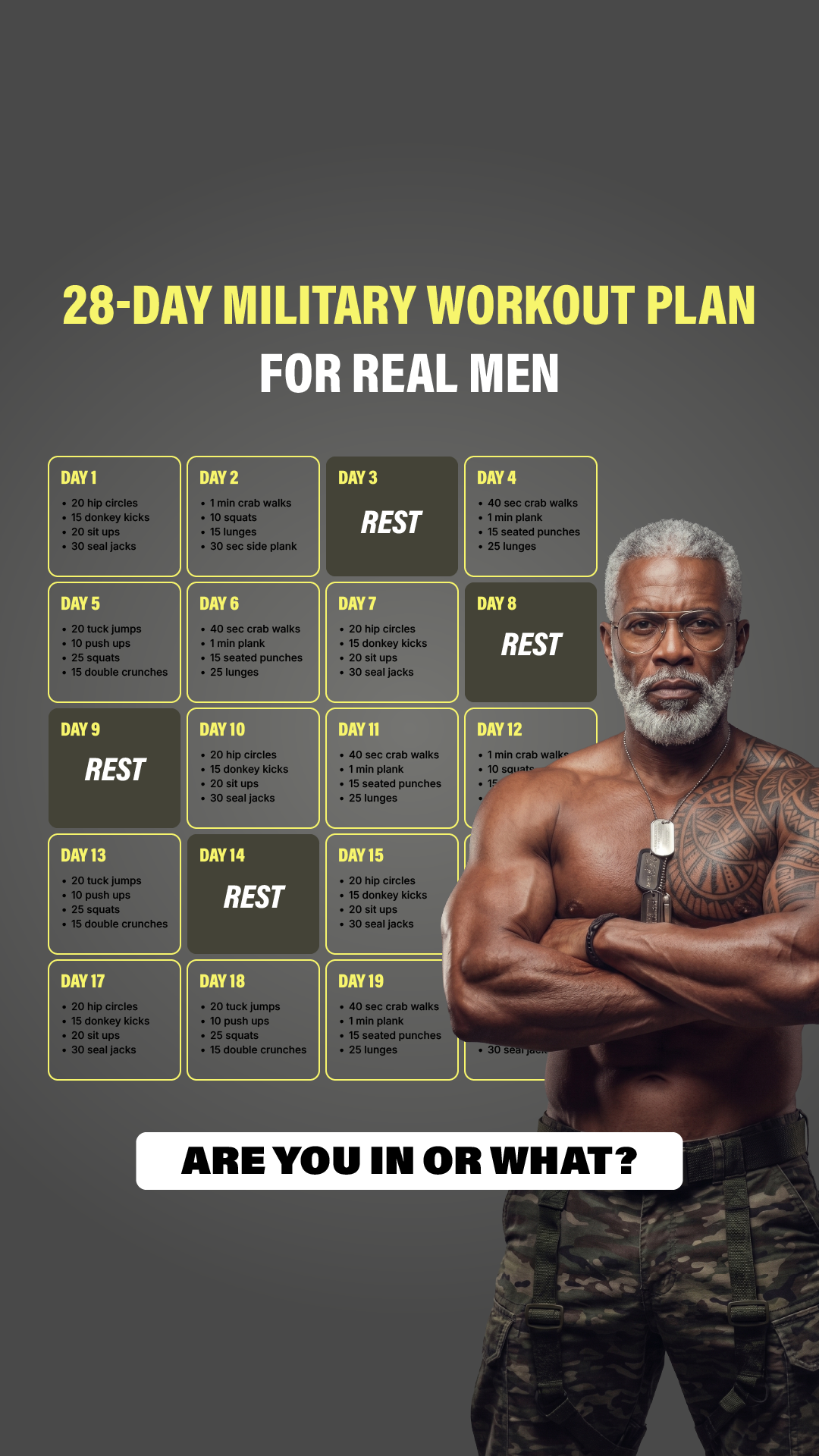 21 Day Challenge Facebook ad