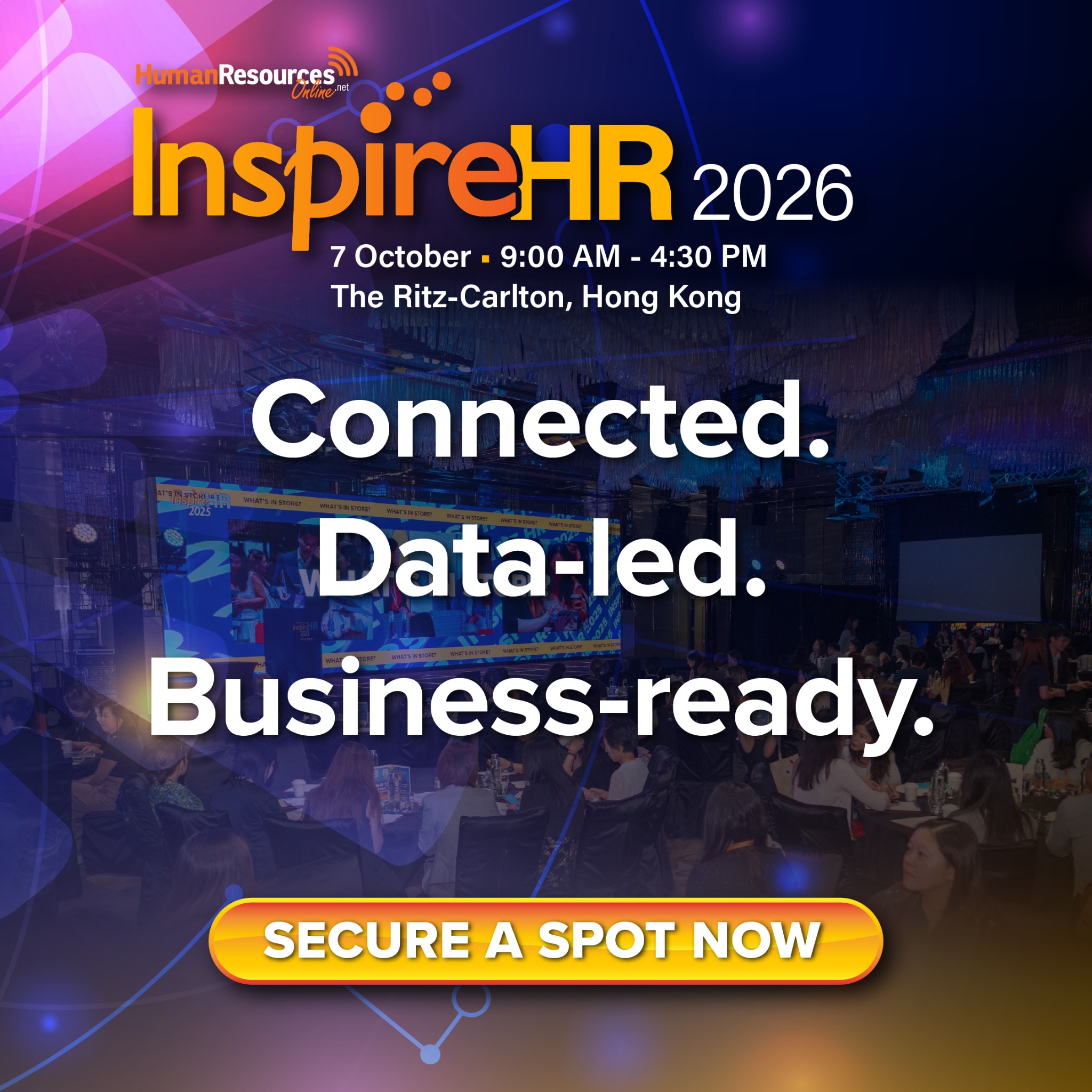 Human Resources Online Facebook ad: INSPIRE HR 2026 | REBUILDING HR FOR THE INTELLIGENT…