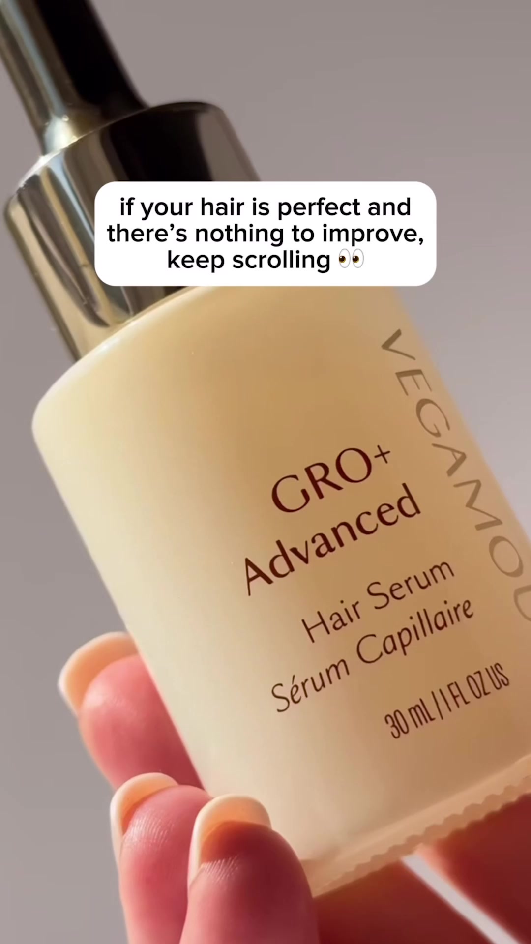 Vegamour Facebook ad