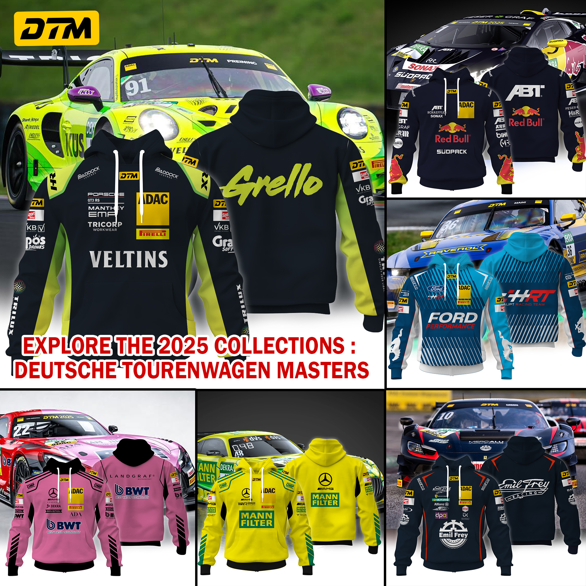 Need To Speed Facebook ad: Feel the thrill of DTM with our Jersey…