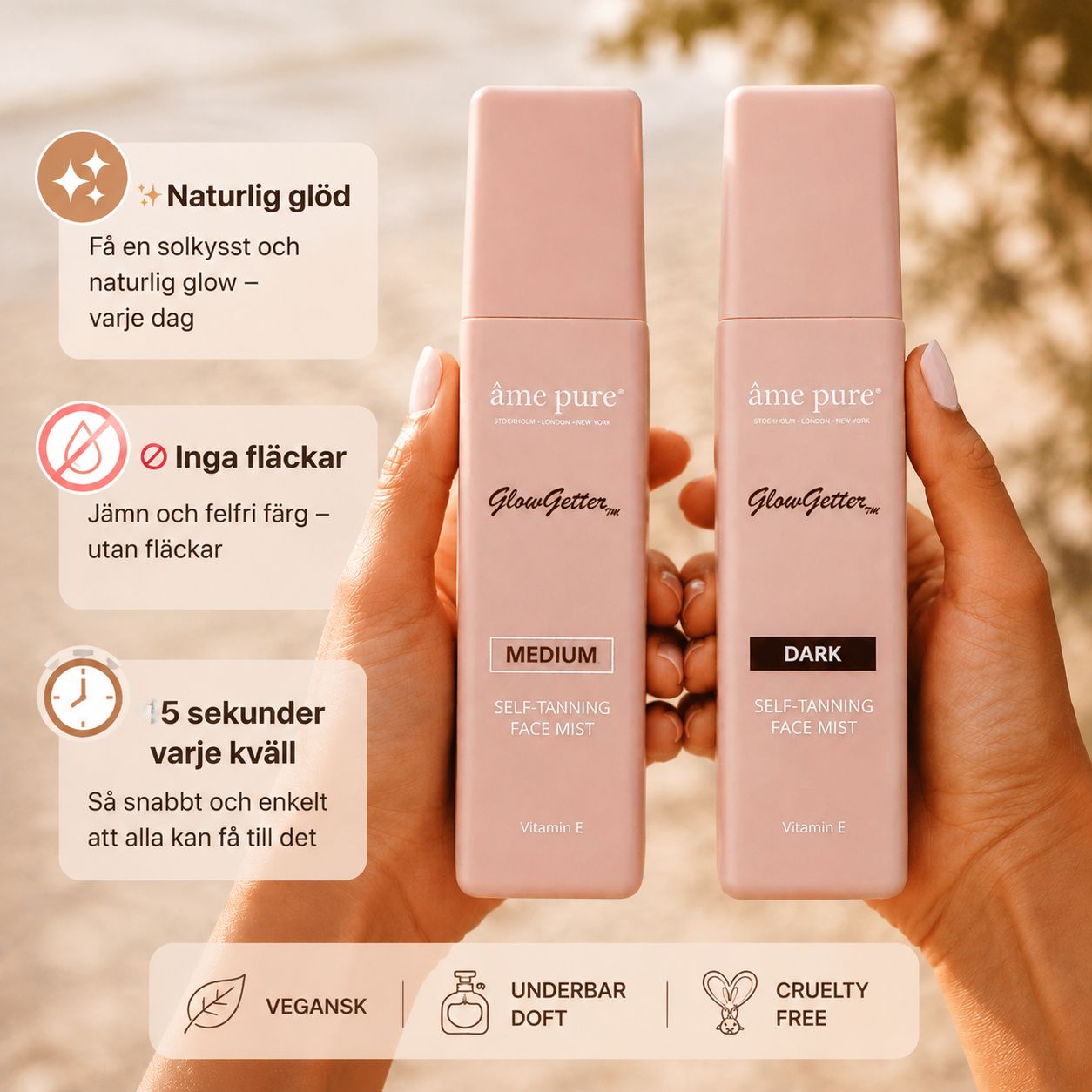Glowgetter Sverige Facebook ad