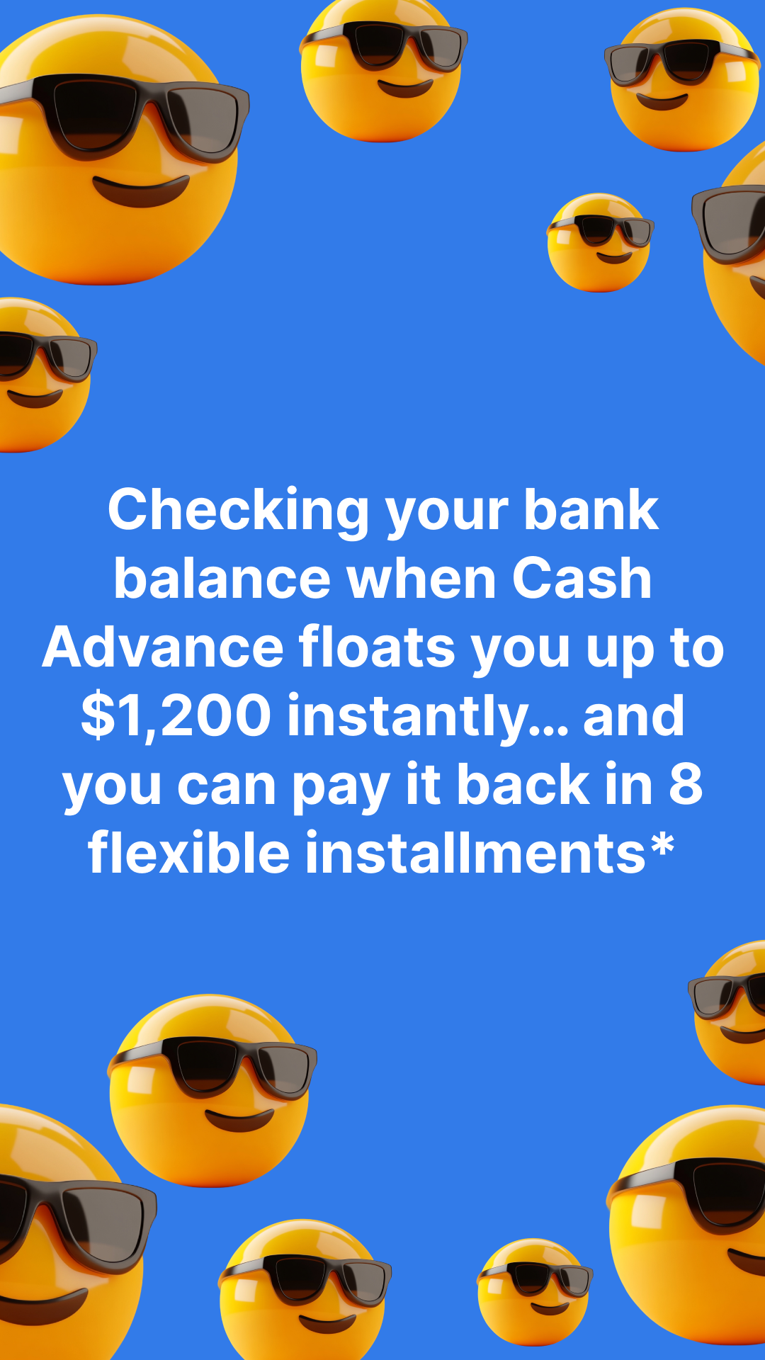 Cash Advance App Facebook ad