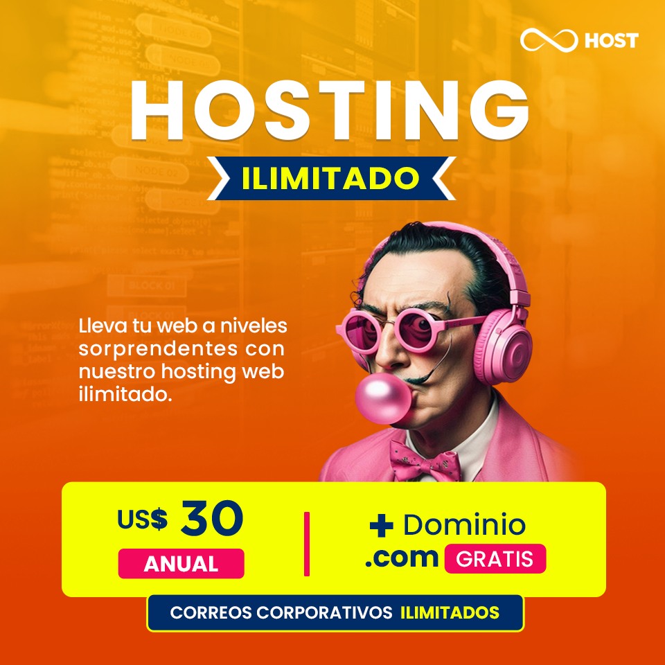 HOST Ecuador Facebook ad: Somos estables, somos SOPORTE, somos HOSTING!