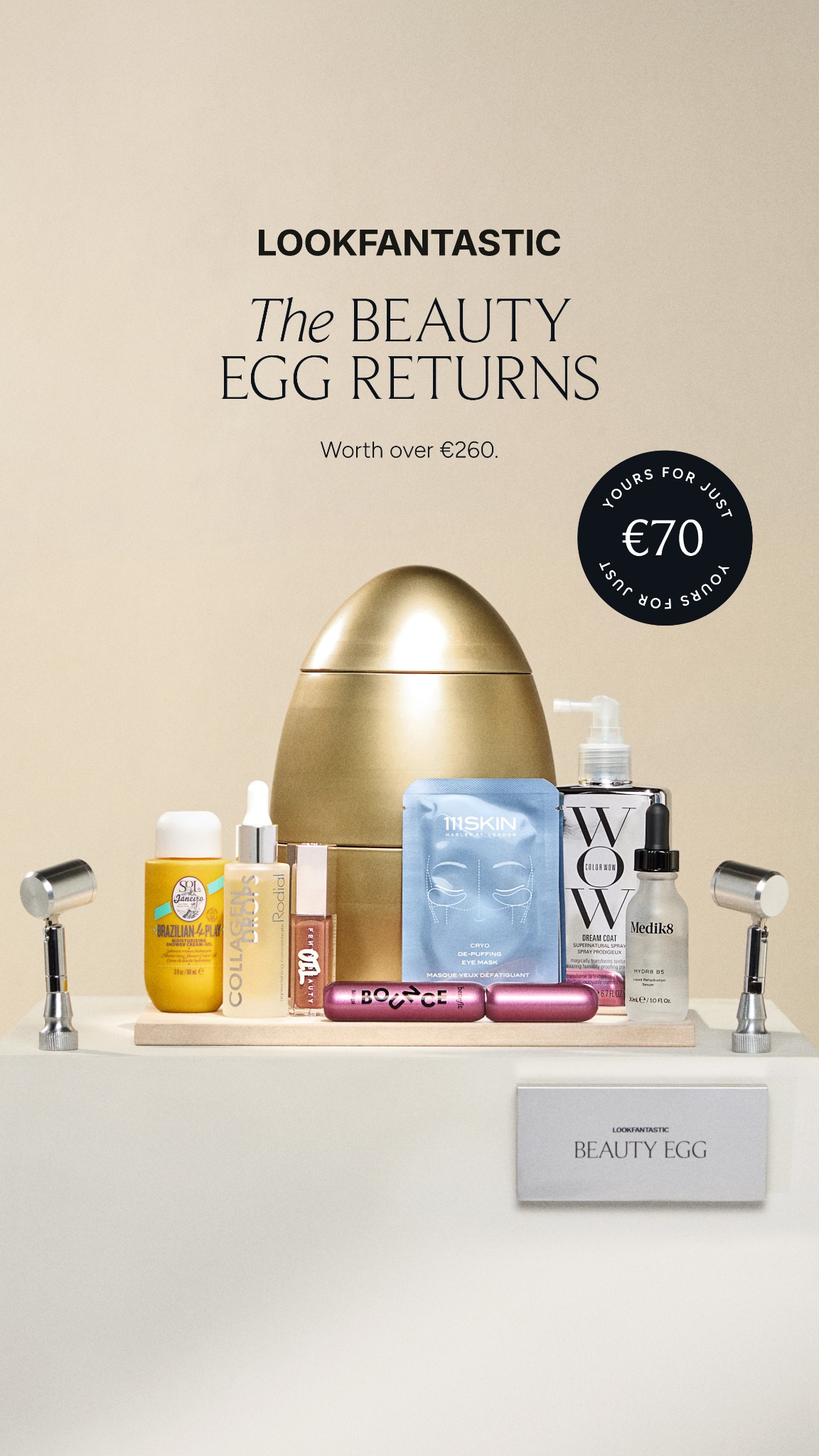 LOOKFANTASTIC Facebook ad