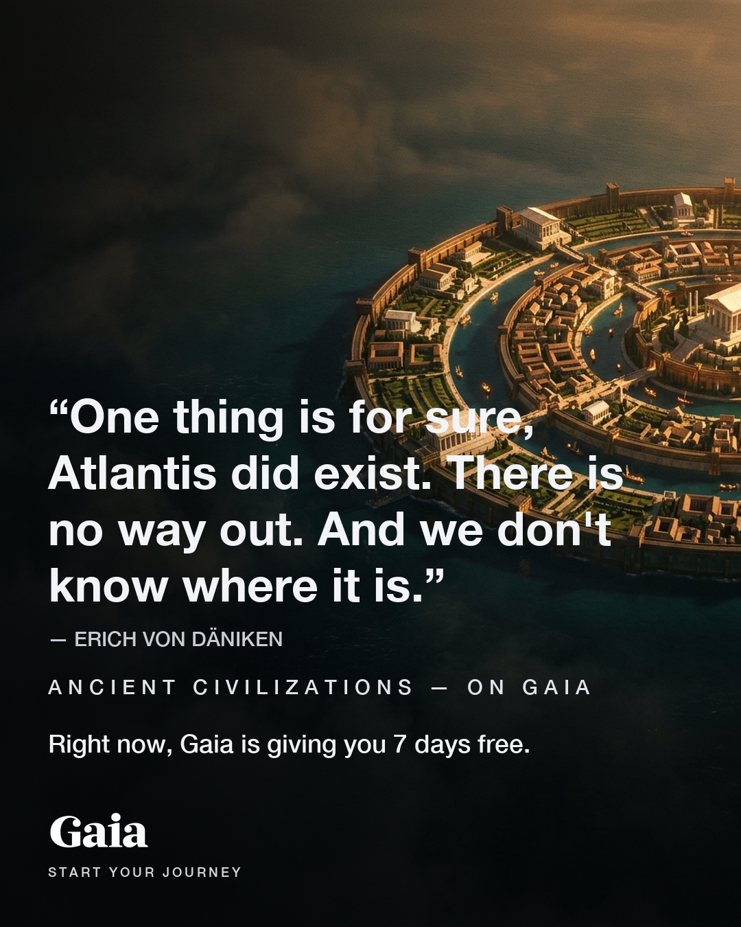 Gaia Facebook ad