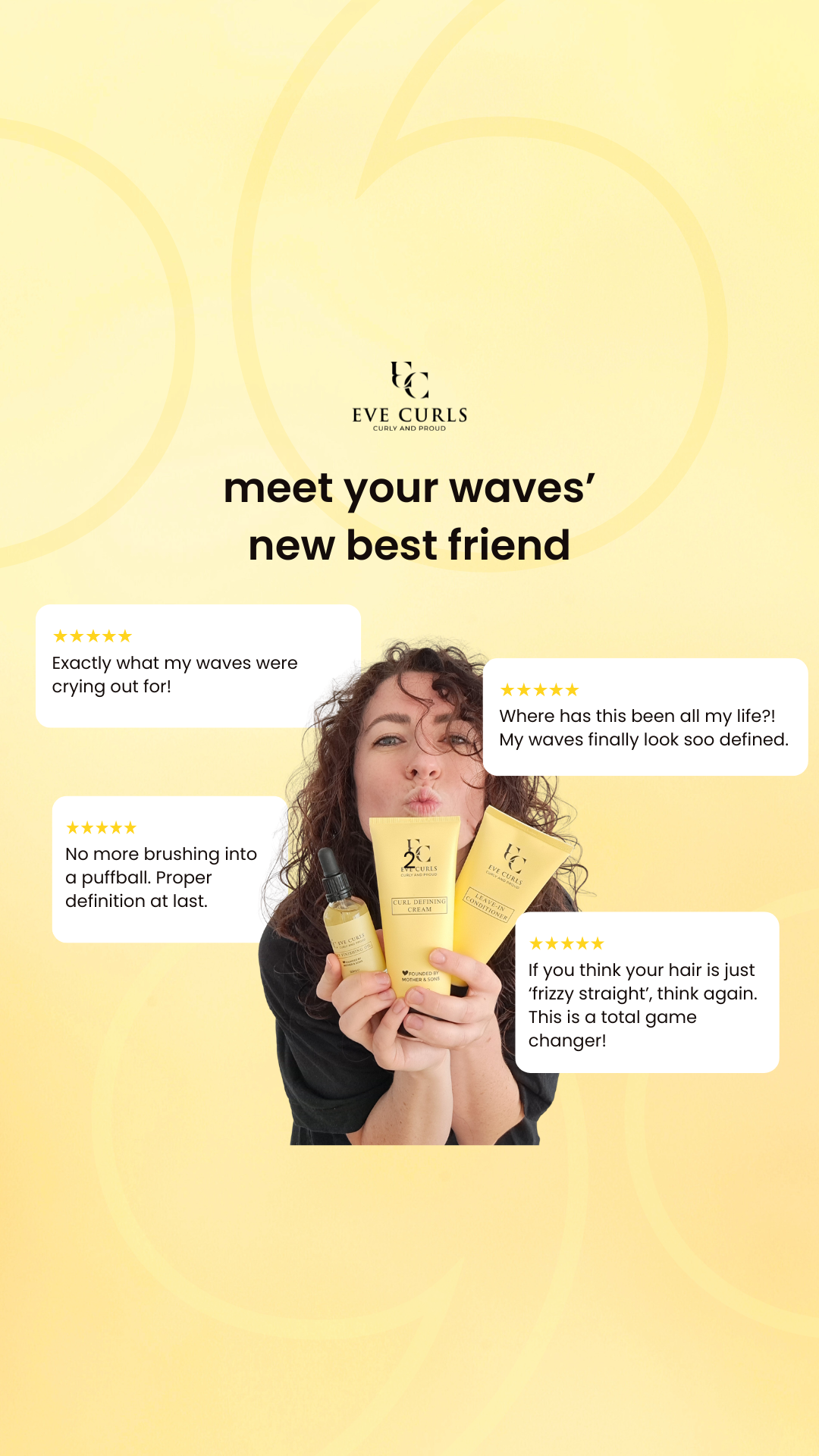 Eve Curls Facebook ad