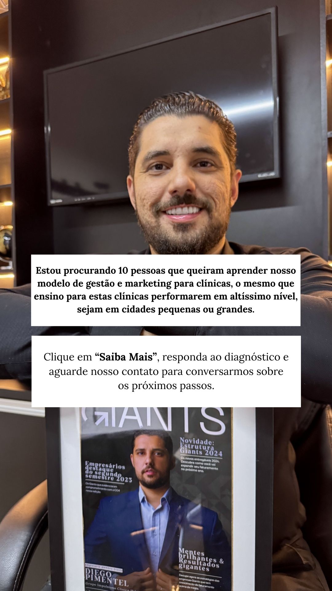 Diego Pimentel Facebook ad: Existe um motivo pelo qual algumas clínicas conseguem…