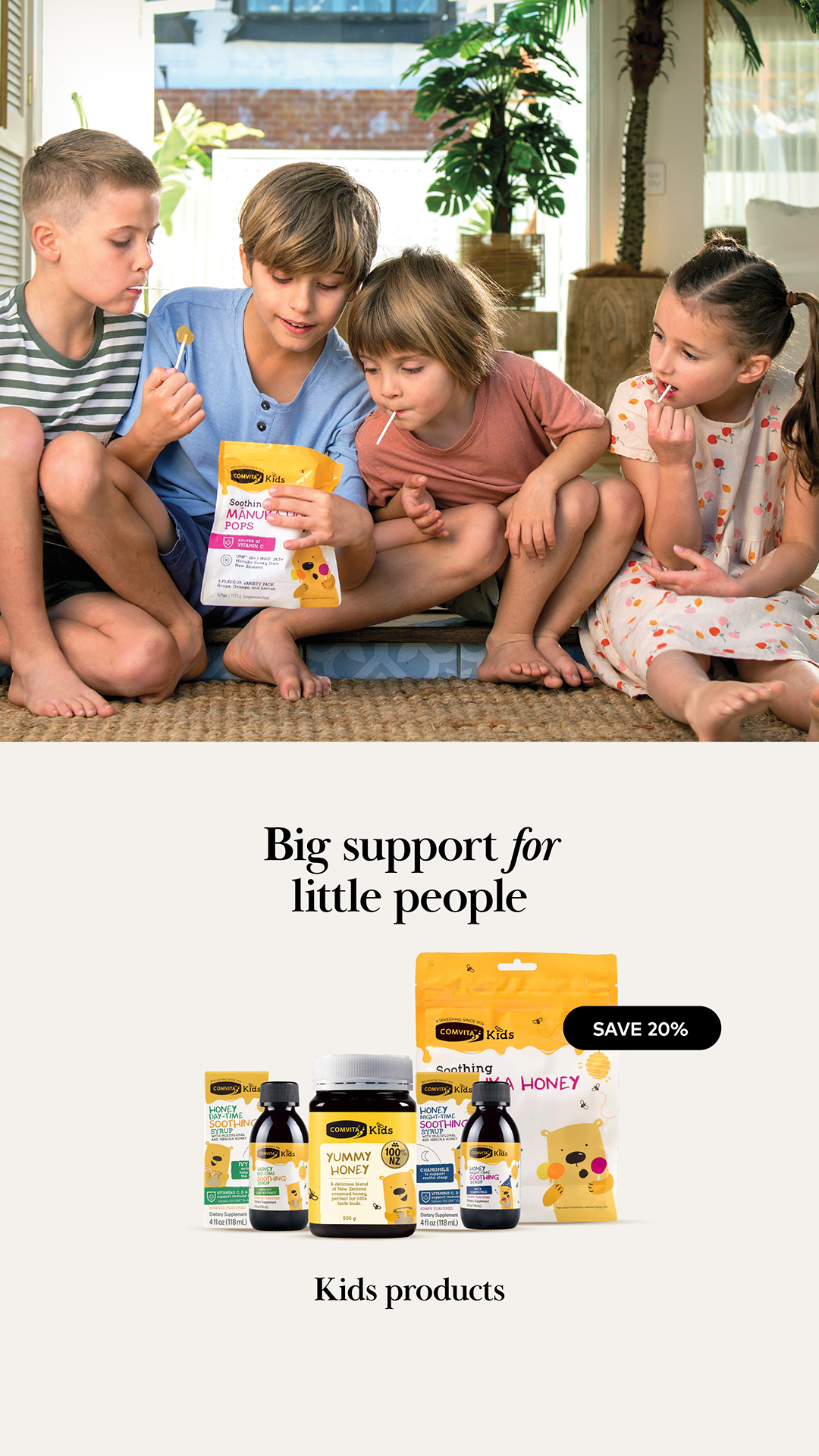 Comvita New Zealand Facebook ad