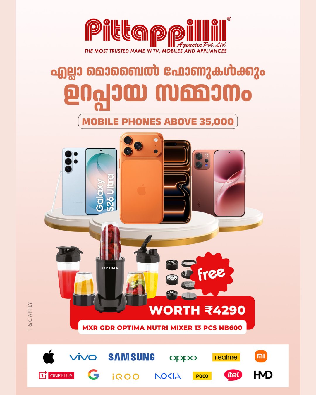 Pittappillil Agencies Facebook ad