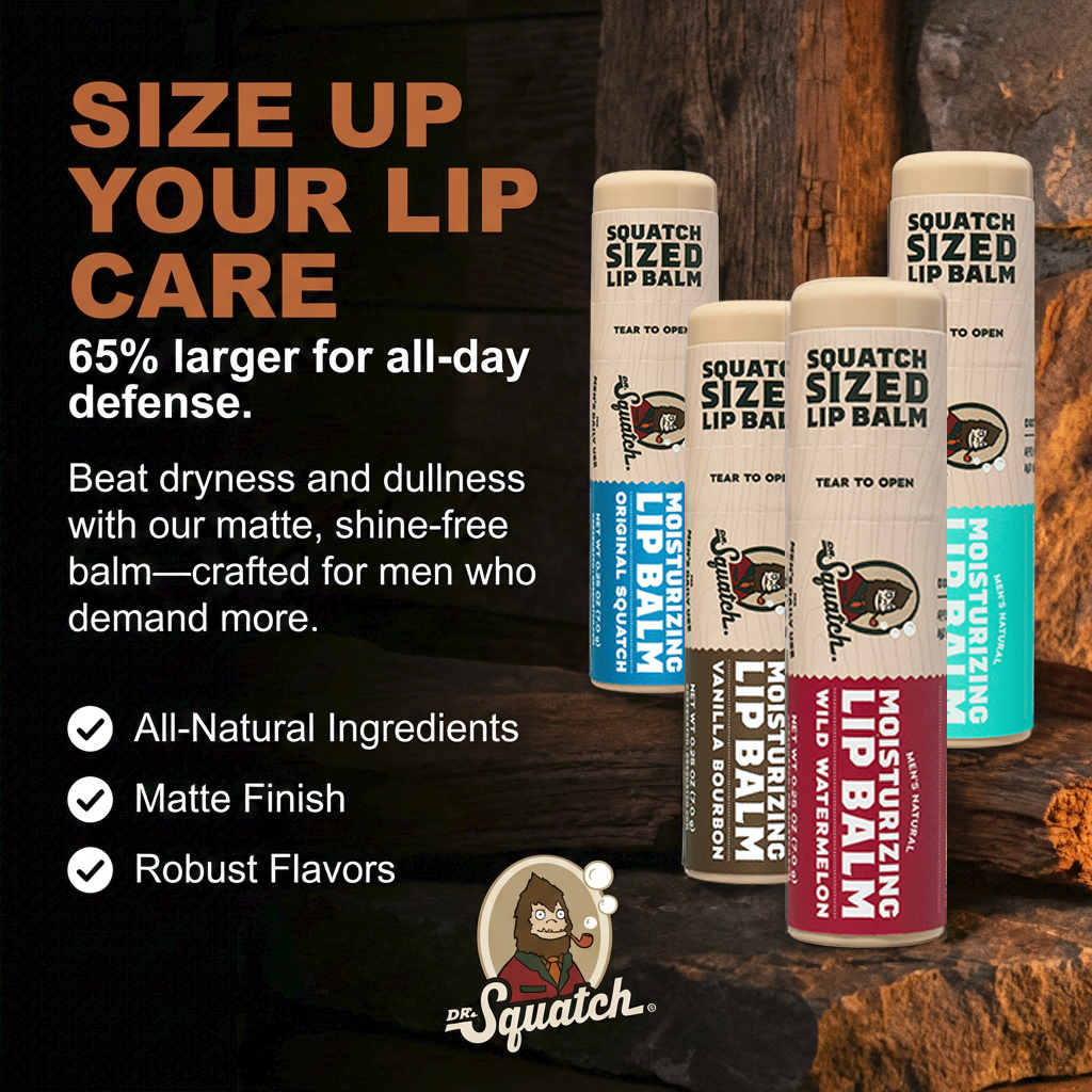 Dr. Squatch Facebook ad