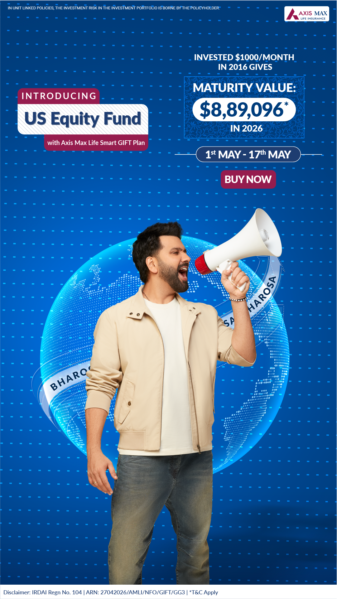 Axis Max Life Insurance Facebook ad