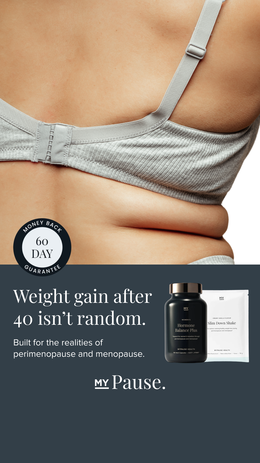 MyPause Health Facebook ad