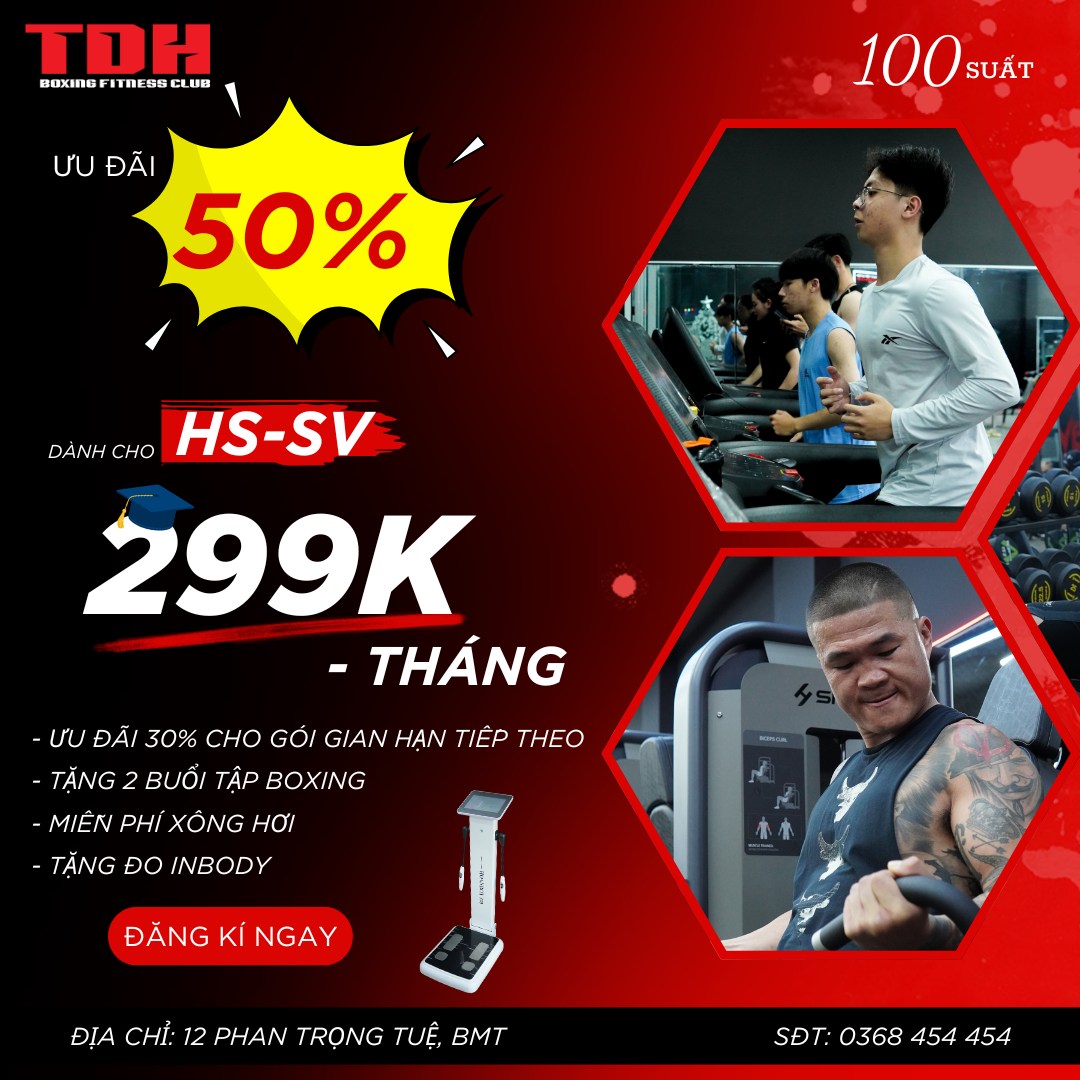 TDH Boxing - Fitness Club Facebook ad