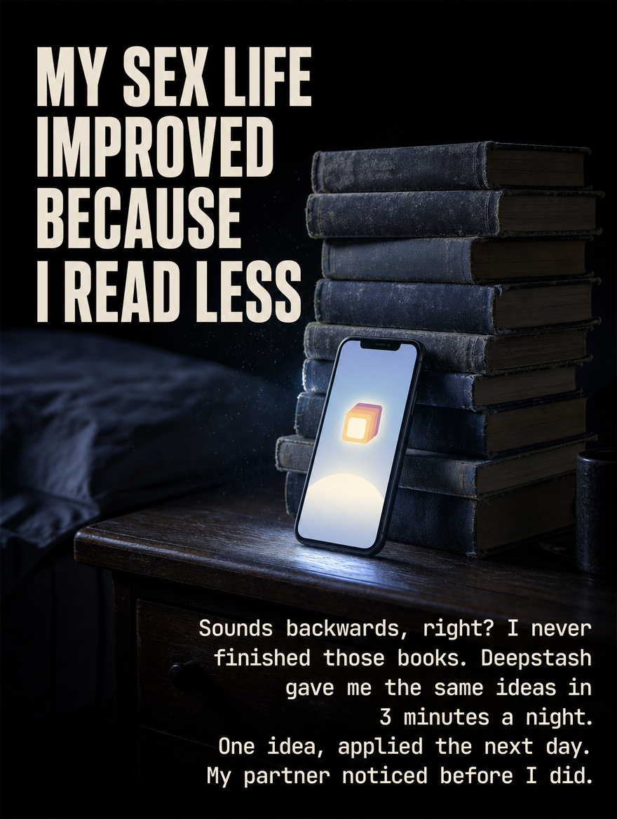 Deepstash Facebook ad