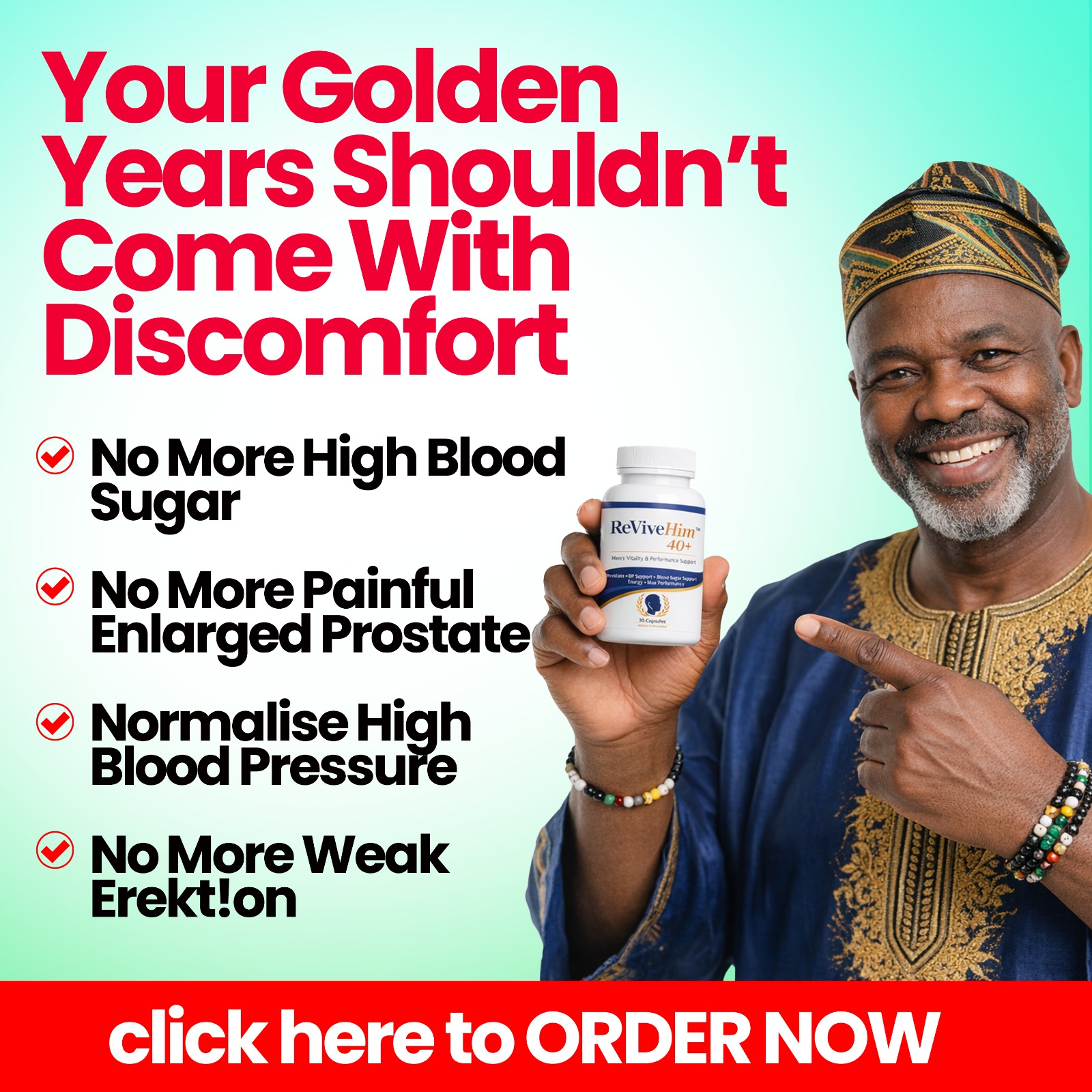 Trust care Herbal Facebook ad: feel Stronger, Healthier, Energized