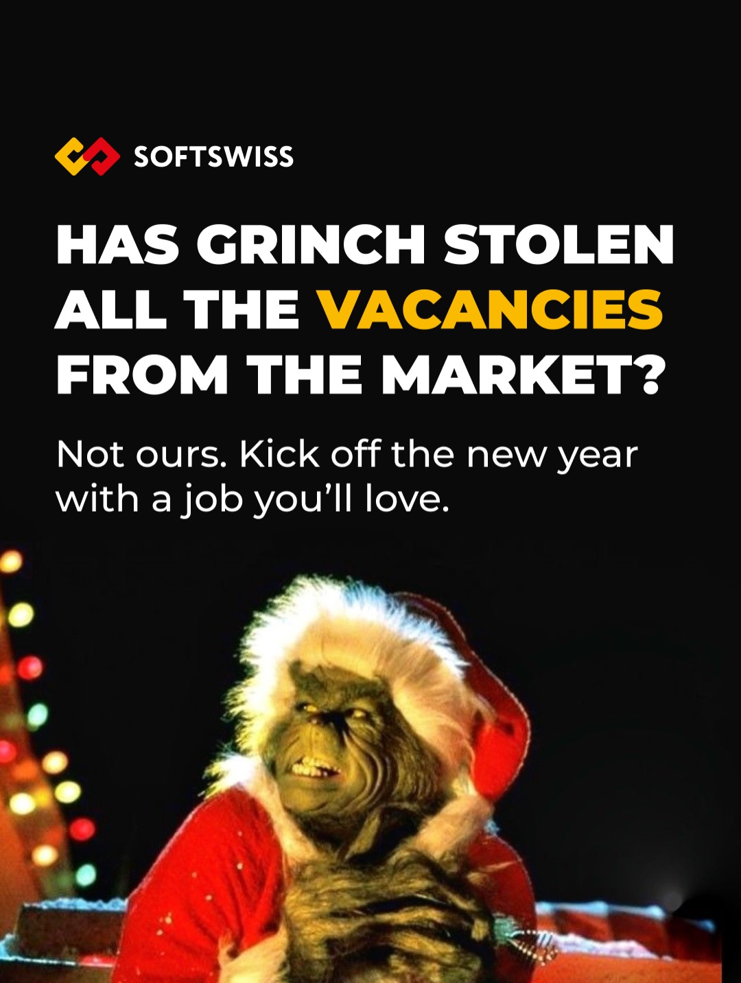SOFTSWISS Facebook ad: Kick off 2026 with a career move you’ll…