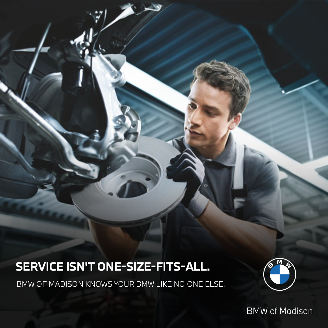 Zimbrick BMW of Madison Facebook ad: Keep Your Ride Running It's Best!