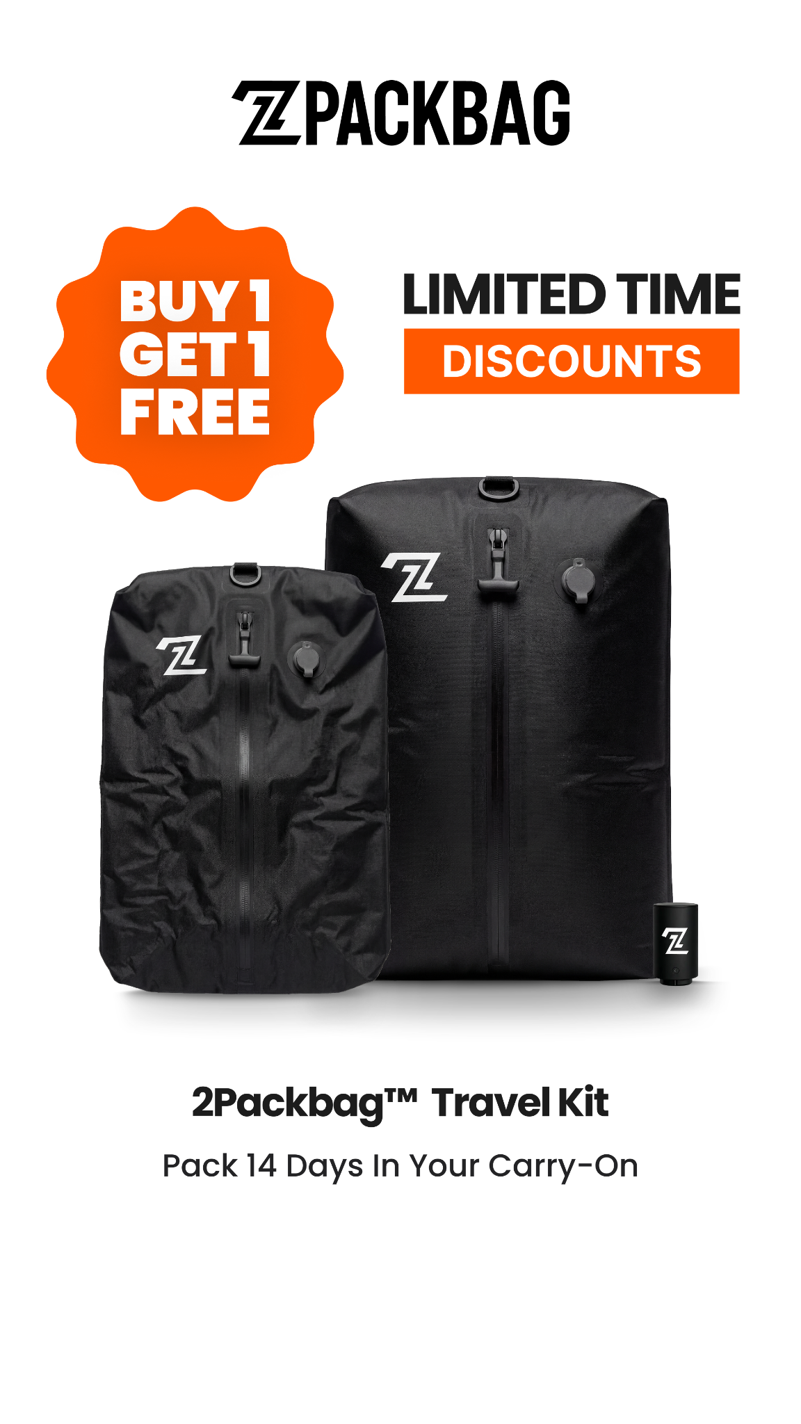 2packbag Facebook ad