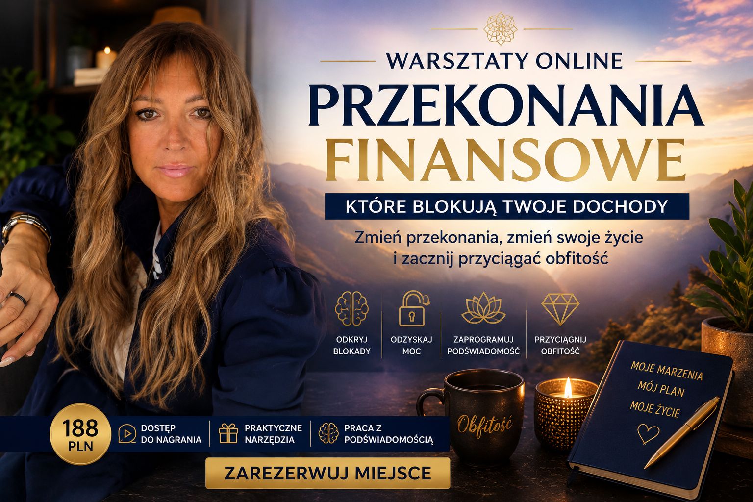 Terapia Hipnotyczna - Olga Grabowska-Maras Facebook ad: Dlaczego wciąż nie zarabiasz tyle, ile naprawdę możesz?
