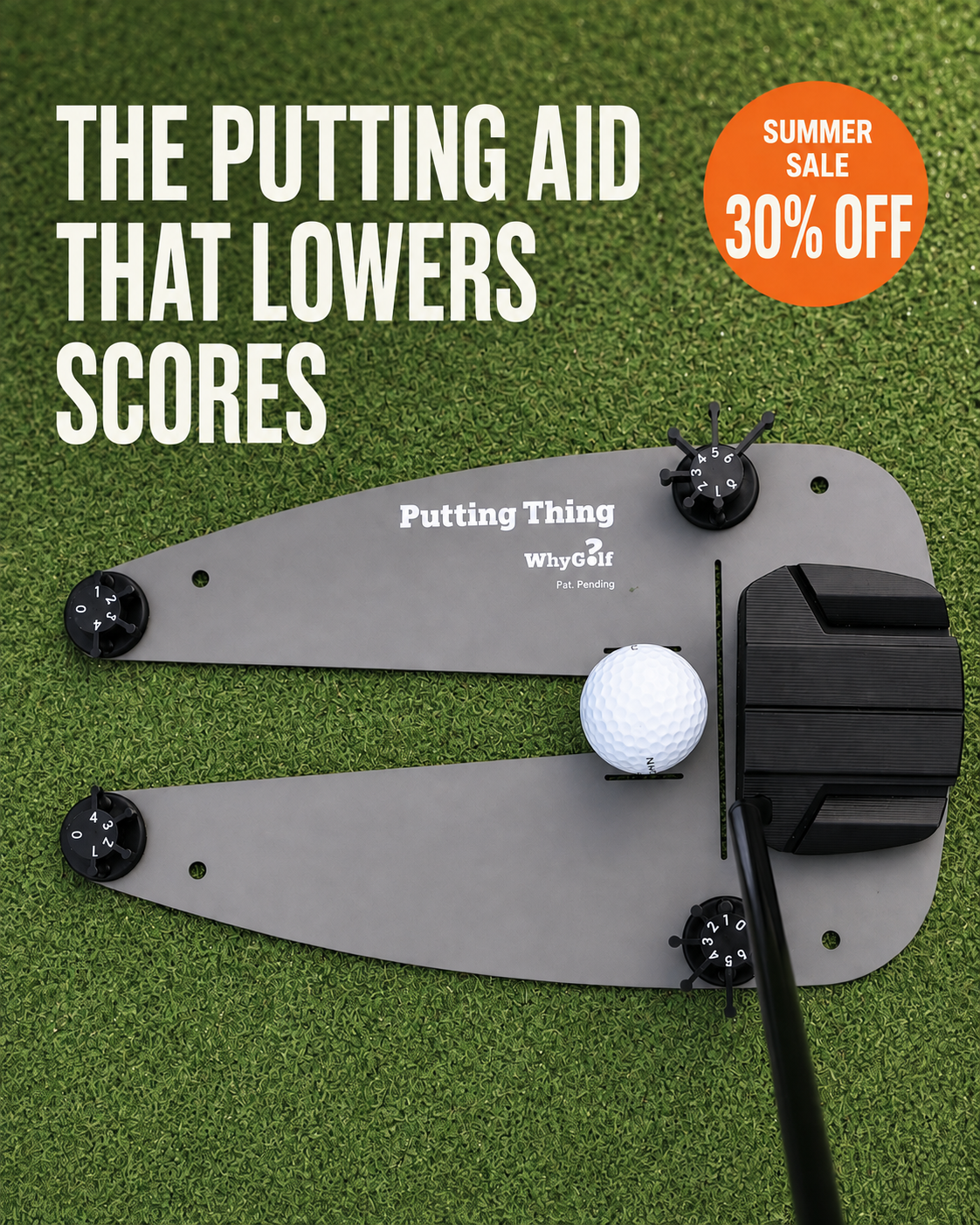 WhyGolf Facebook ad