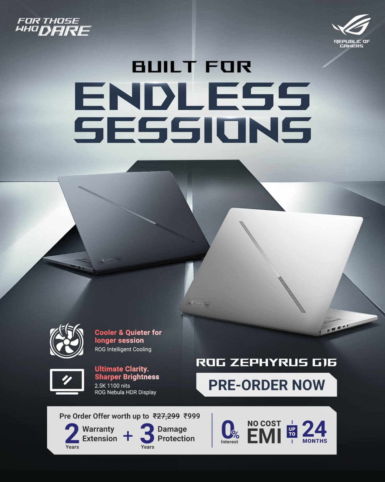 ASUS Republic of Gamers Facebook ad