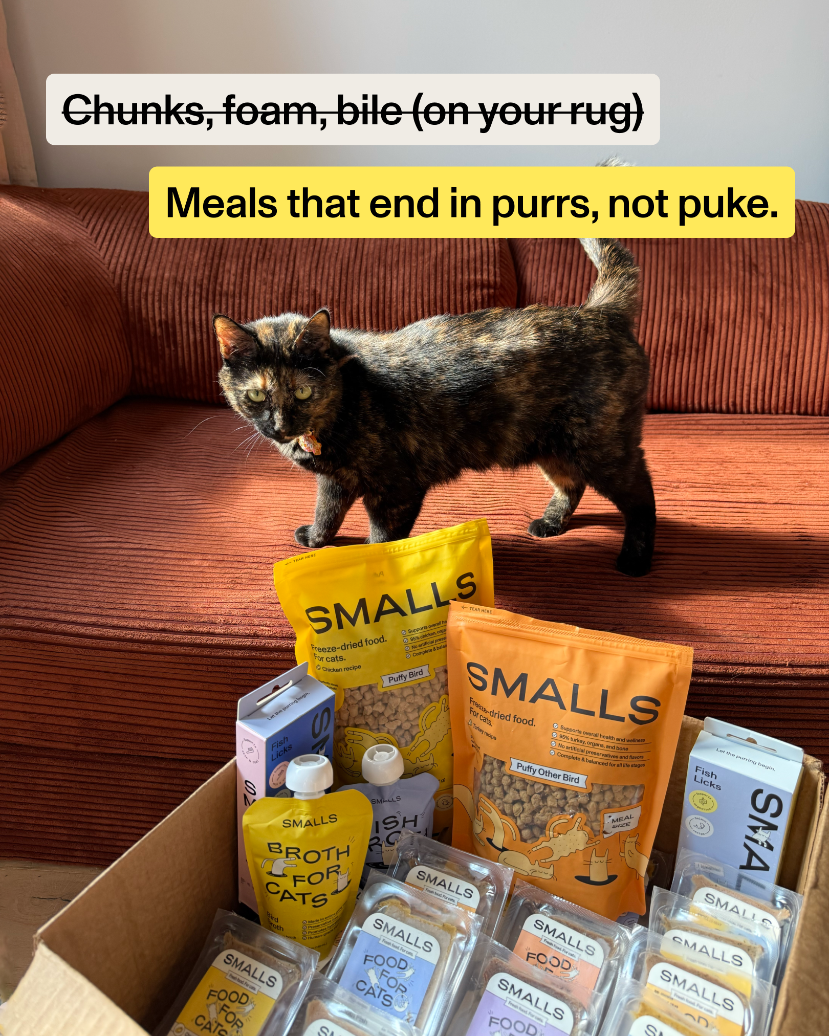 Smalls Facebook ad