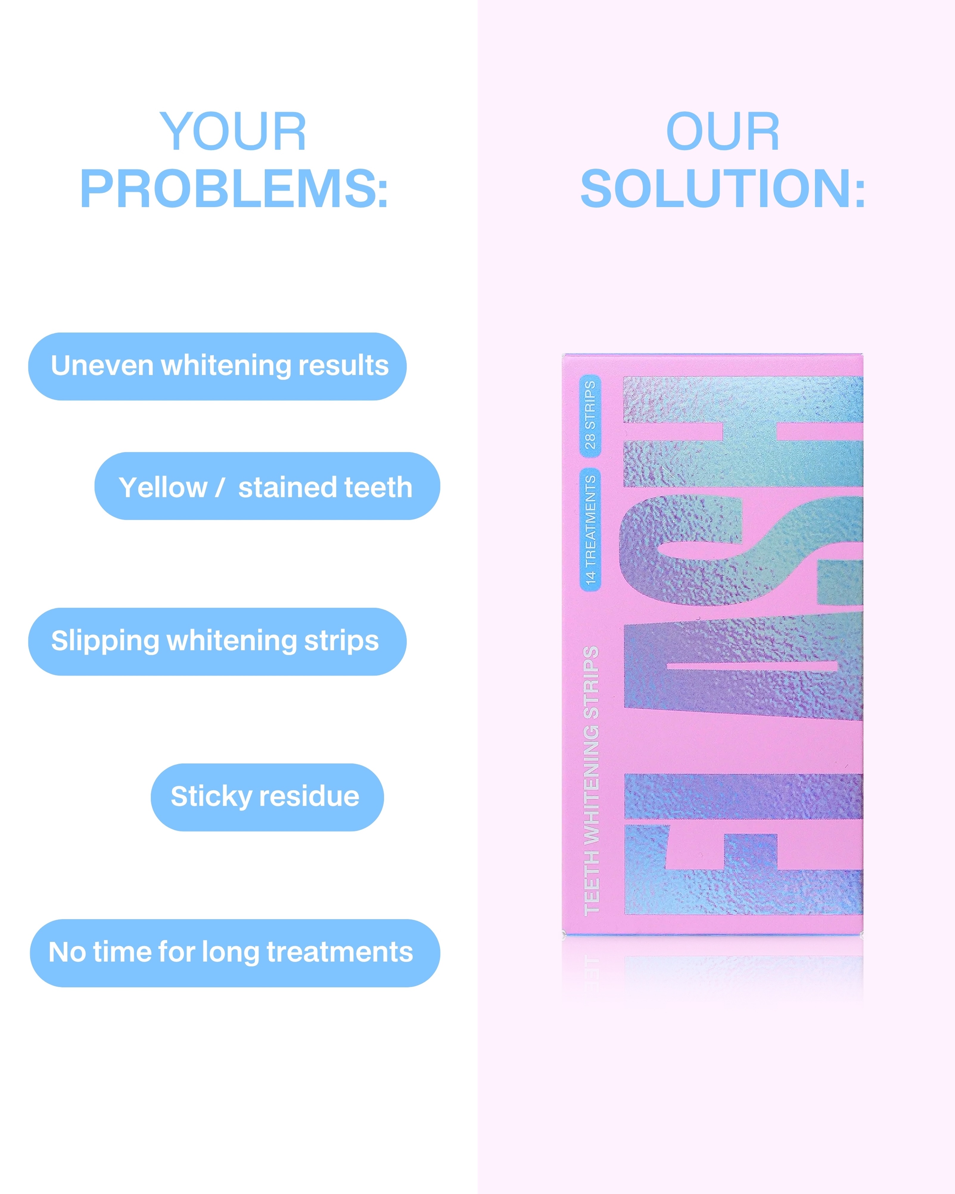 Flash Your Smile Facebook ad: Meet our easy solution for your problems when…