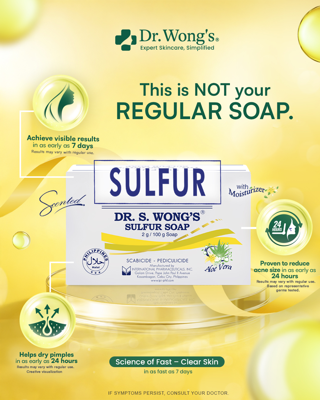 Dr. S. Wong Facebook ad