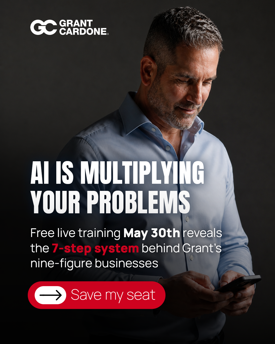 Grant Cardone Facebook ad