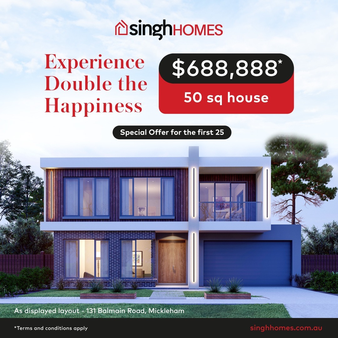 Singh Homes Pty Ltd Facebook ad
