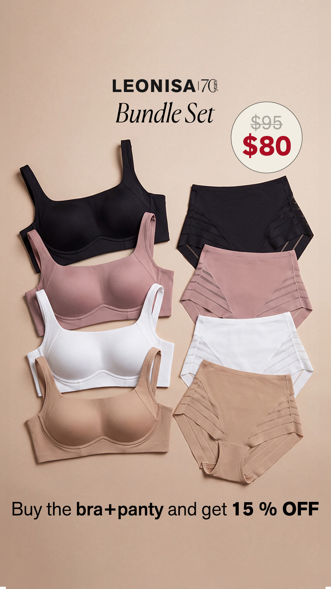 Leonisa Facebook ad: Find your perfect match