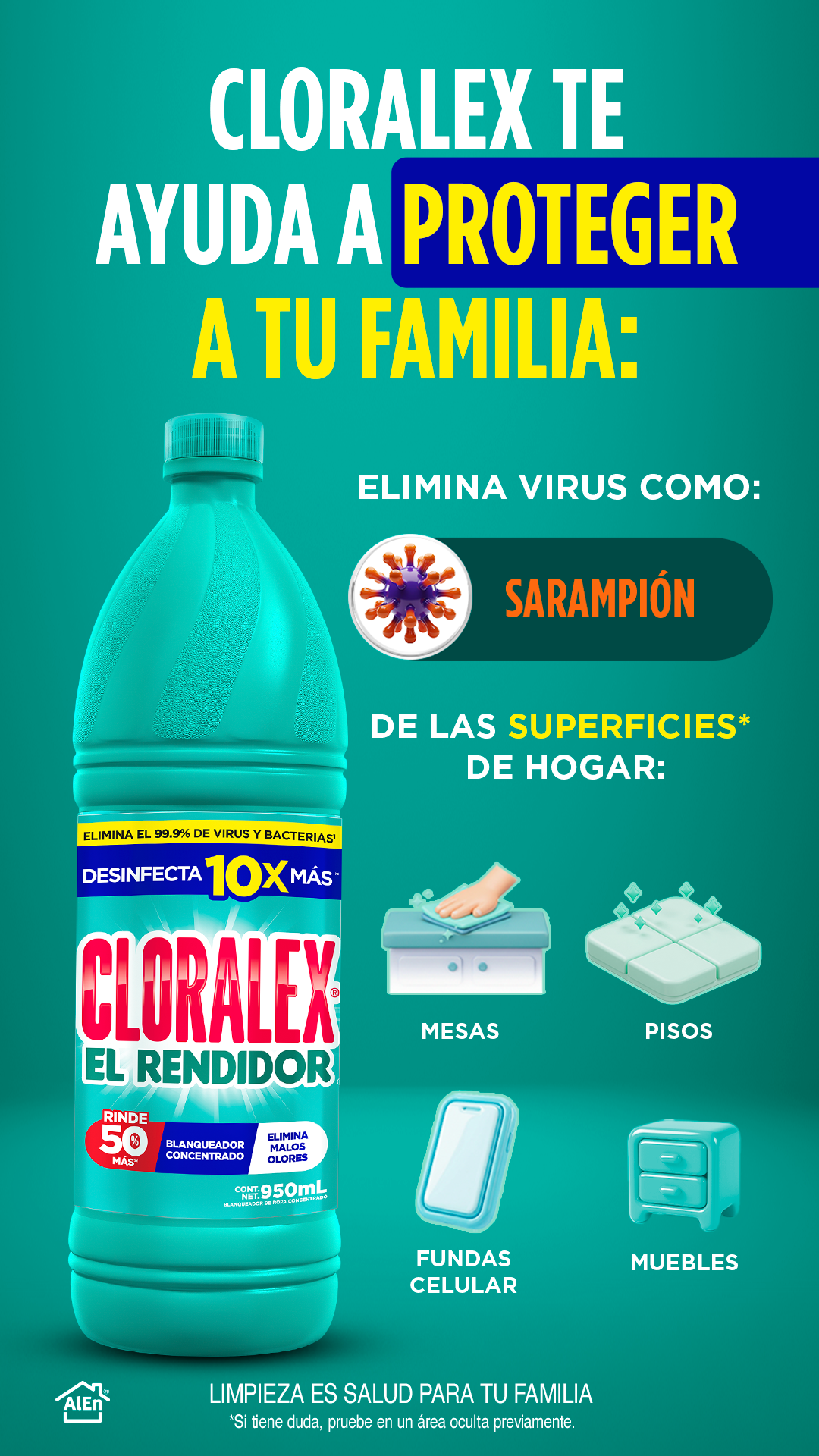 Cloralex Facebook ad