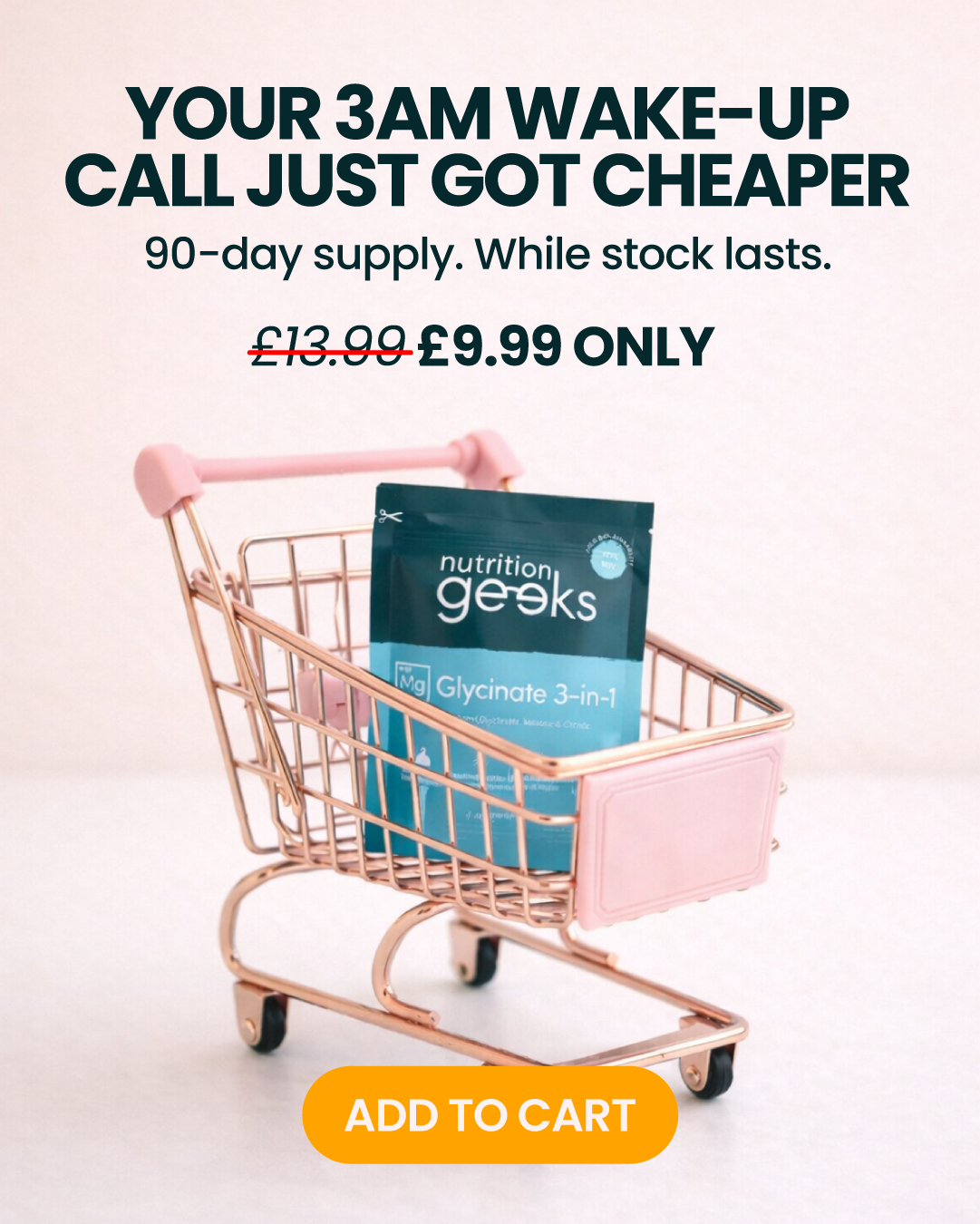 Nutrition Geeks Facebook ad